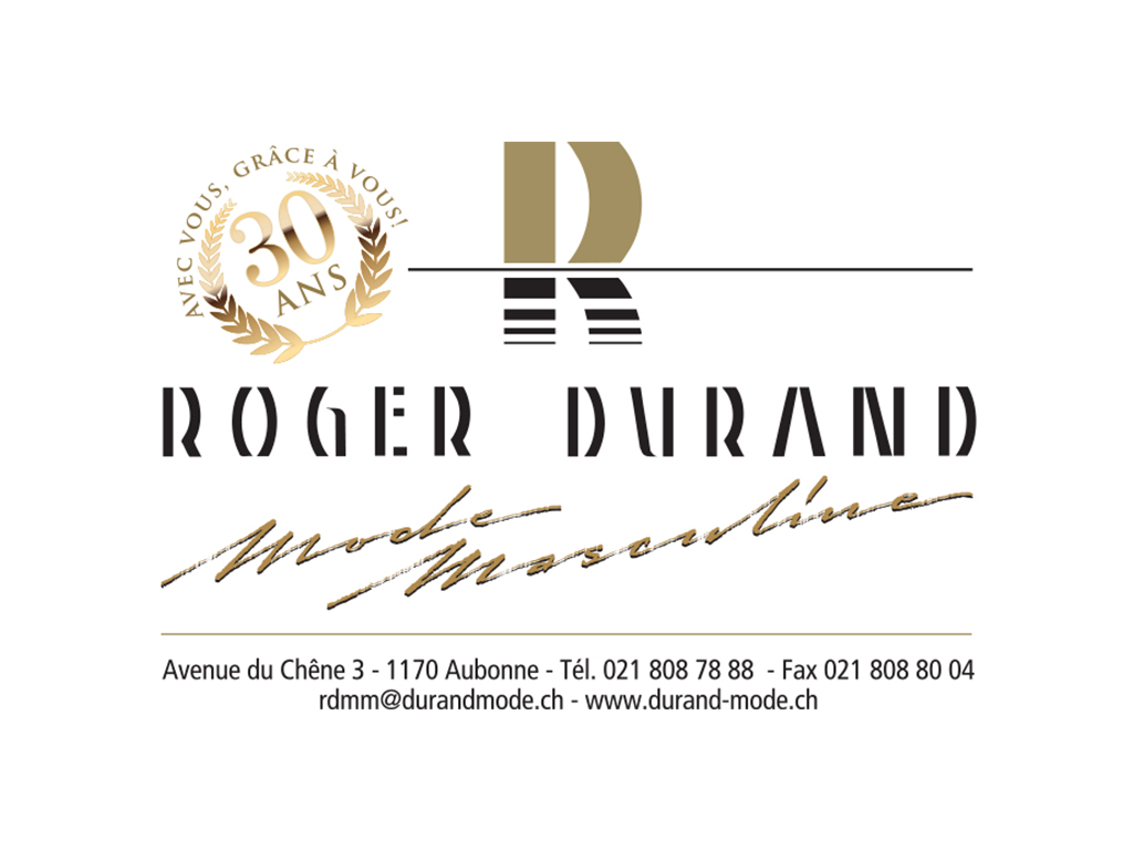 Durand logo 30 ans